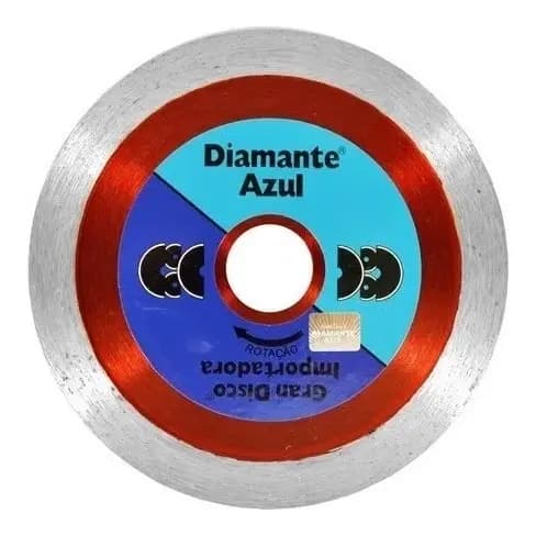 Disco Porcelanato Extra Fino Diamante Azul 110 mm