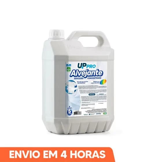 Super Cloro 5 Litros Alvejante Concentrado Rende Até 50L