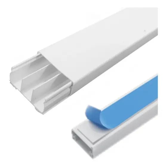 Canaleta 40x16mm Grossa Grande Larga Forte Cabo Esconde Fio