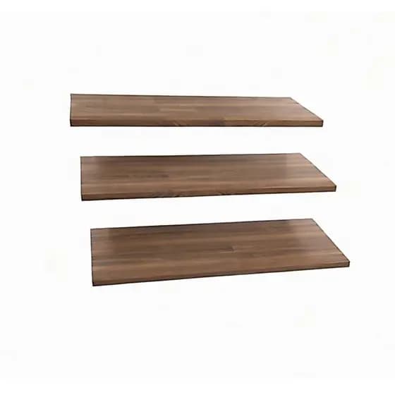Kit Com 3 Prateleiras Decorativas 60x20 Freijó