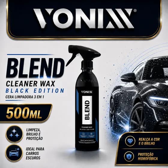 BLEND SPRAY BLACK 500ML VONIXX