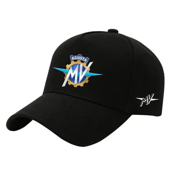 Boné de beisebol MV Agusta NFS Mod multicolorido unissex com proteção solar e aba curva para esportes