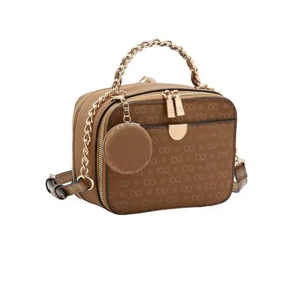 Bolsa Feminina Chenson Relevo Monograma Transversal 3485435