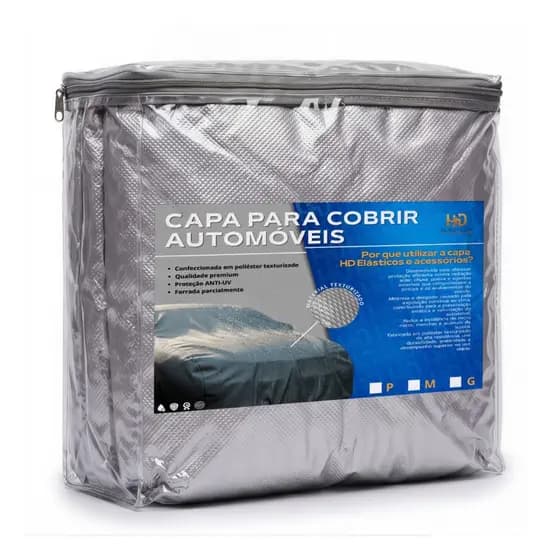 Capa Cobrir Polo Virtus Onix Impermeável Poliéster Forrada Parcialmente