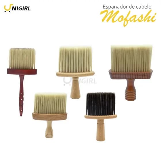 Espanador Pincel para Cabeleireiro Barbeiro Limpador Profissional