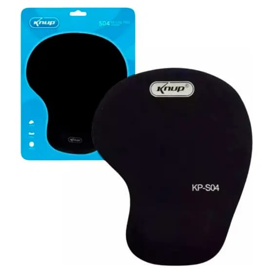 Mouse Pad Grande Ergonômico Com Apoio Para Punho Speed Gamer Escritório 2mm Mousepad 220x190 Preto