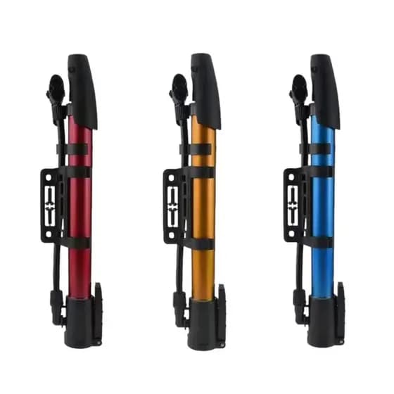 Bomba De Ar Pneu Bike, Bola Bico Fino Grosso Encher Portátil 100psi
