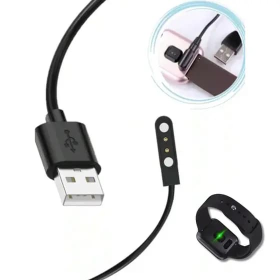 Cabo carregador para Relógio Smart P70 /P80 /P68S /P70 PRO /P68