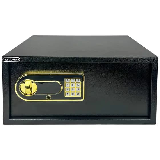 Cofre Eletrônico Digital Display Led Com Prateleira