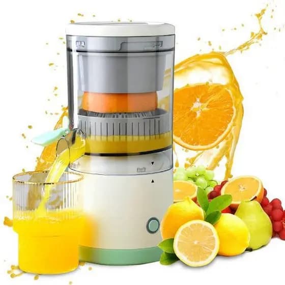 Espremedor De Laranja Frutas Elétrico Portátil Bivolt Extrator Recarregável USB Sucesso do TikTok!