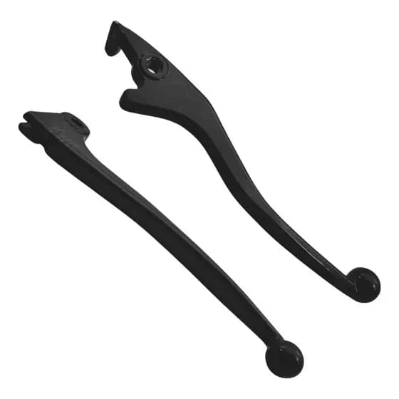 Kit Manetes Embreagem + Freio Preto - Honda Cg Titan Fan 125 150 160 Disco Ou Tambor
