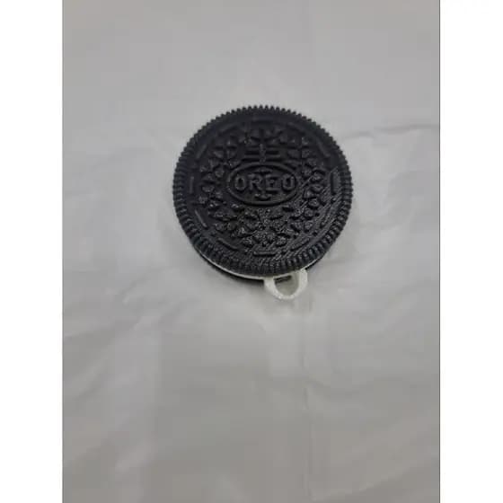 Chaveiro Bolacha O R E O Biscoito 3D.