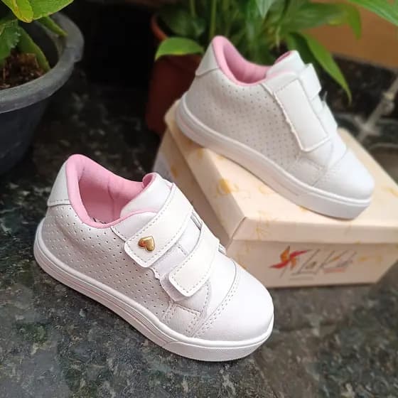 Tênis Feminino Casual Menina Barato Parquinho Festas Escola Confortável Leve Moda Infantil *PROMOÇÃO*