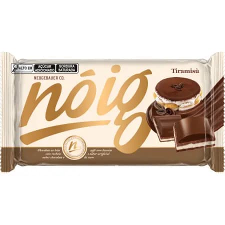 CHOCOLATE NOVIDADE NOIG TIRAMISU COM 12 UNIDADES DE 70G - NEUGEBAUER