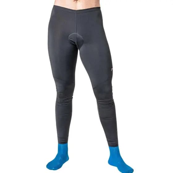 Calça Ciclista Poker Acolchoada Fang Preta Masc