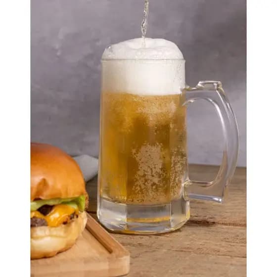 Canecas Zero Grau Chopp E Cerveja Em Vidro 350ml De Congelar
