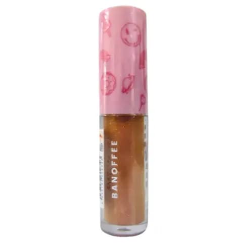 Gloss Labial Melu By Ruby Rose Maquiagem Lábios Banoffee Dourado-claro