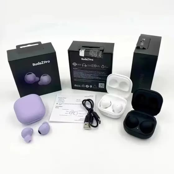 Buds 2 PRO TWS True Wireless Bluetooth Fones De Ouvido Com Cancelamento De Ruído E Microfone