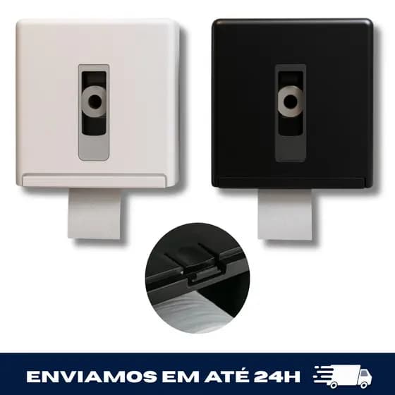 Dispenser Papel Higiênico Nobre Street – Econômico, resistente, compacto, fácil instalação, sustentável