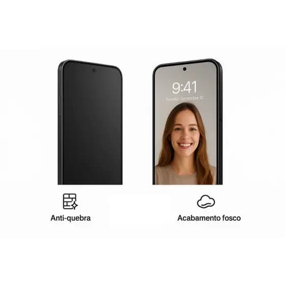 Película Fosca Cerâmica Flexível Para Xiaomi Redmi Note 13 13R 14 14S Pro Plus 4G 5G 23XM - PL23