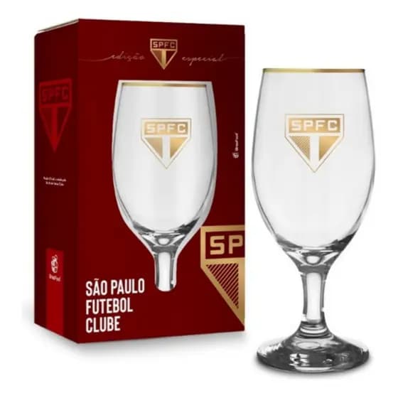 Taça São Paulo 330ml Serie Ouro
