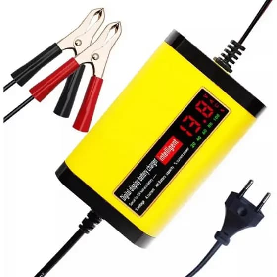 Carregador de Bateria Automotivo Inteligente Automático Visor Moto Carro 12V Smartcharger 2A 4x4sc..