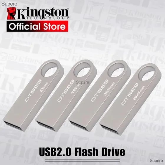 Pendrive 8GB 16GB 32GB 64GB 128GB Kingston 1TB 2TB DT50 1GB 4GB Unidade Flash USB Original