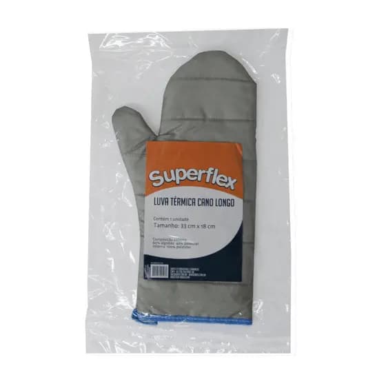 Luva Térmica Superflex Cano Longo - 18cm x 33cm
