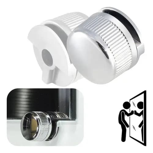 10 Botões Francês Suporte Aço P Espelho Botão Fixador Metal
