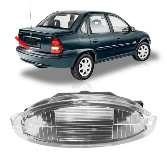 Lanterna de Placa GM Corsa Classic 1996 a 2010 DSC 6001