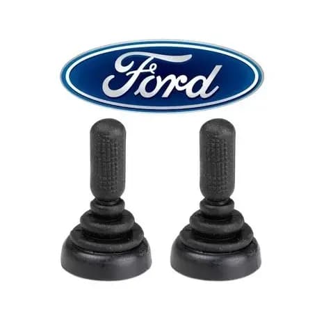 Par Botão de regulagem interno do Retrovisor Ford Fiesta 1996 a 2014 Ecosport 2003 a 2012