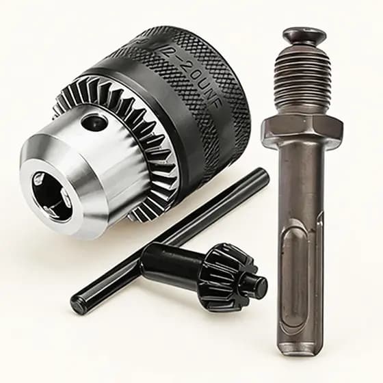 Adaptador SDS Plus para Mandril Furadeira 1/2 | Engate Rápido para Martelos e Ferramentas Elétricas