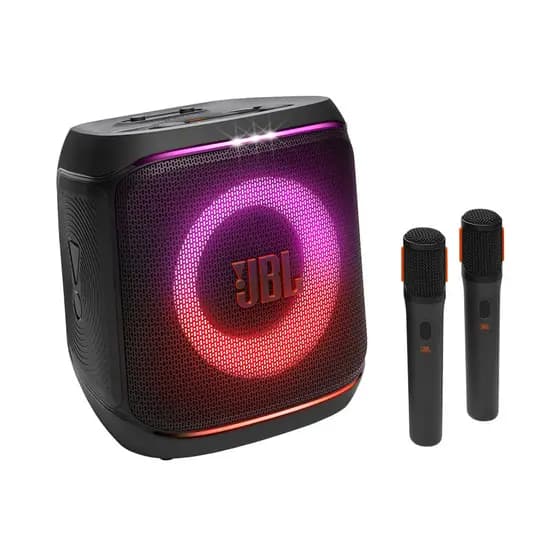 Caixa de Som JBL PartyBox Encore 2 100W com 2 Microfones Bivolt