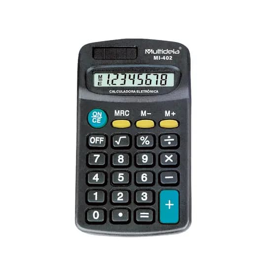 Multideia Mini Calculadora Portátil de 8 Dígitos