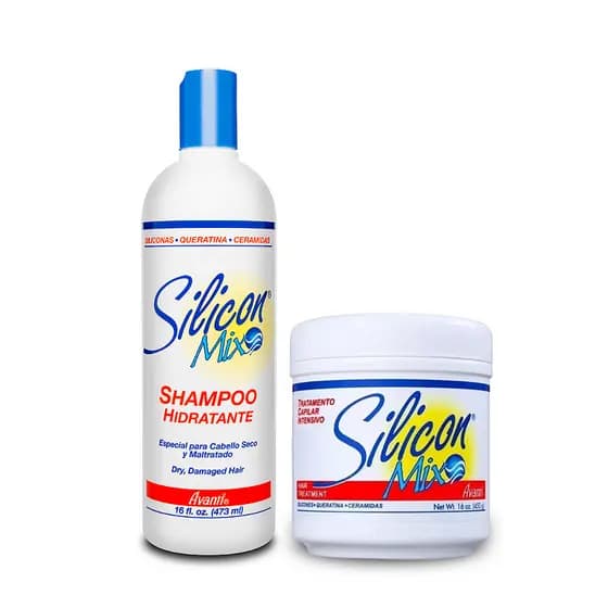 Kit Silicon Mix Avanti Shampoo 473ml e Máscara de Tratamento Capilar Intensivo 450g