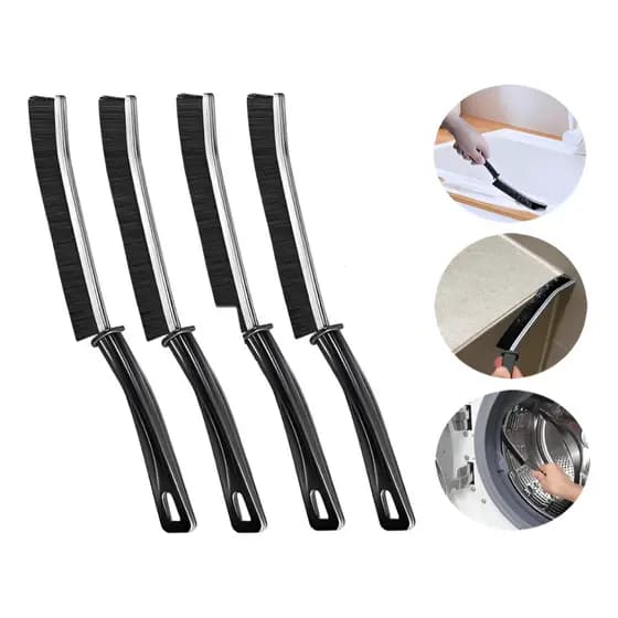 Kit 2 Escova De Limpeza Gap , Multifuncional Ferramenta Com Fendas Para Banheiro , De Rasgos Fenda De Cerdas Duras