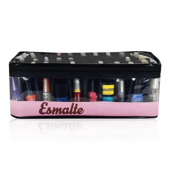 Bolsa Para Esmalte De Manicure Cabe 40 vidrinhos