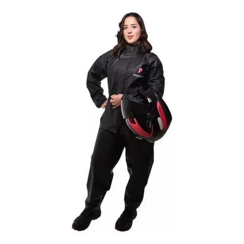 Conjunto Chuva Gola Feminino Pioneira Motociclista Oferta