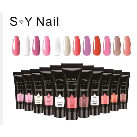 Polygel S&Y Fast Building Unha 15g Alongamentos Poligel Led/Uv polygel gel poligel kit unha para unha unhas em gel