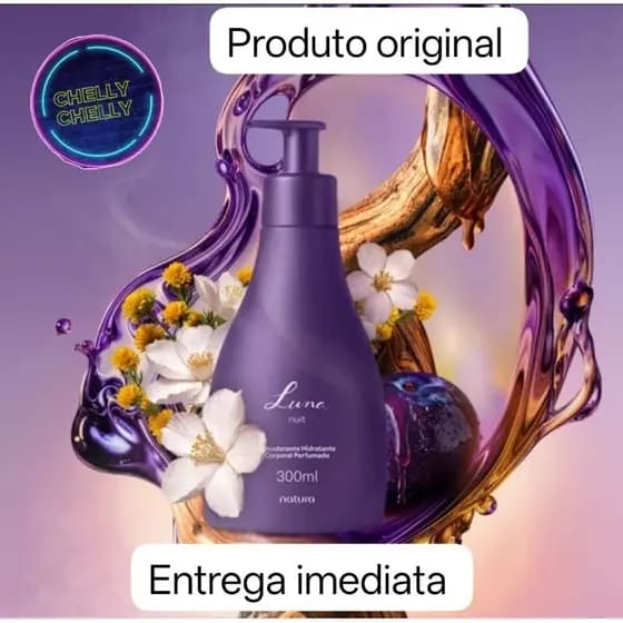 Luna Natura creme Hidratante corporal 300ml Produto original