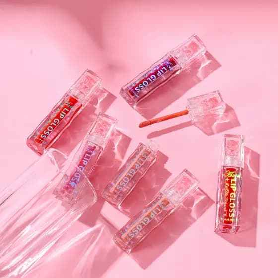 🌸Axiu-n🌸 lip tint maquiagem Lip Gloss Brilho Labial batom matte franboesa batom vermelho batom liquido alta duraçao
