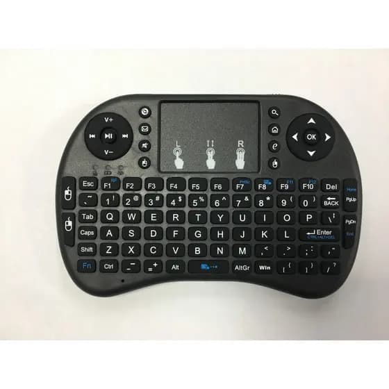 Mini Teclado Sem Fio com Touchpad