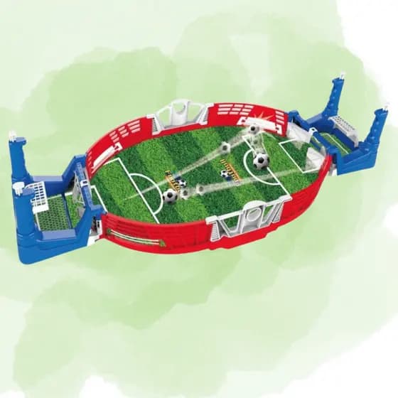 Brinquedo Jogo de Futebol De Mesa Portátil Com Lançador