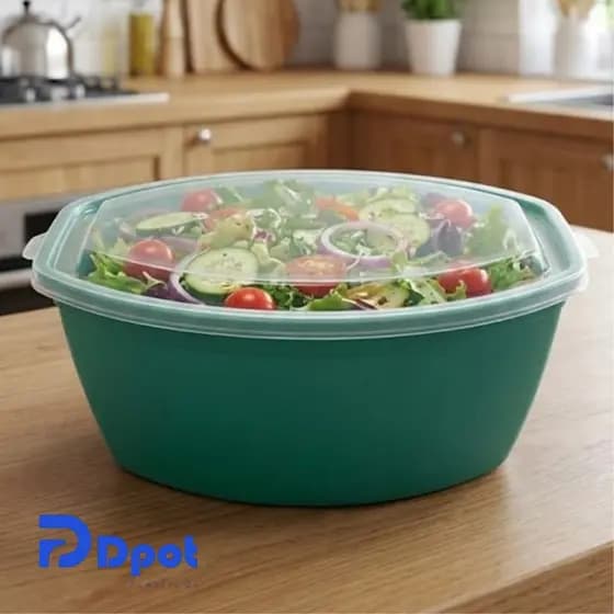 Kit Conjunto Potes Plasticos BPA FREE Salada Cozinha Organização Geladeira Alimento Envio Imediato