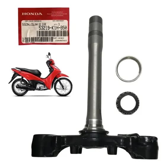 Coluna Direção Mesa Biz Ex-es 125 2025 Original Honda 53219-K1H-B50