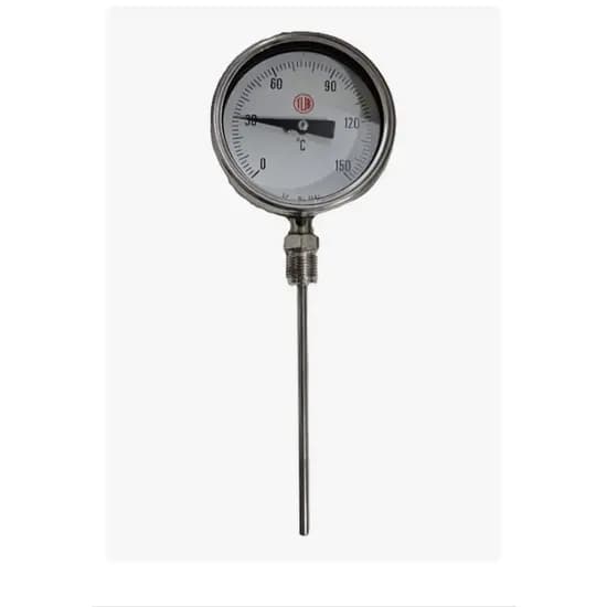 Termômetro sensor medidor temperatura câmara fria multiuso Inox Reto 7609s9301 Tub Tbl-100-r-150c-h150-r7-bl Cinza