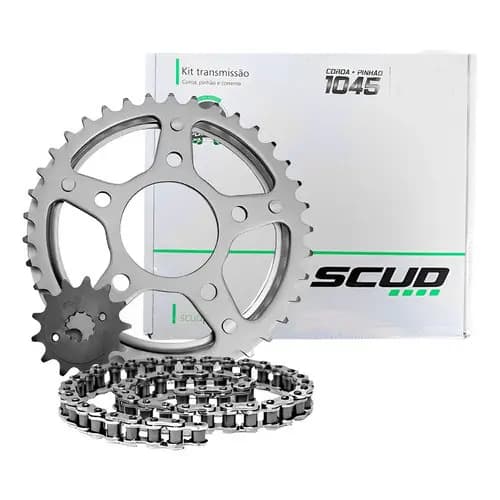 Kit Relação Honda Cb300 R Com Retentor Scud Transmissão Full