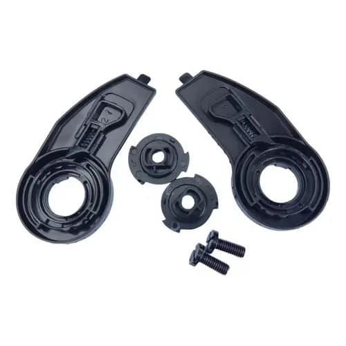 Kit Fixação Reparo Viseira Capacete X11 Turner Par - Preto