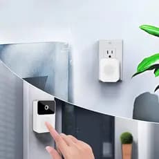 Campainha Com Câmera Vídeo Porteiro Sem Fio Wi-Fi HD Inteligente Smart Home VIa APP CELULAR