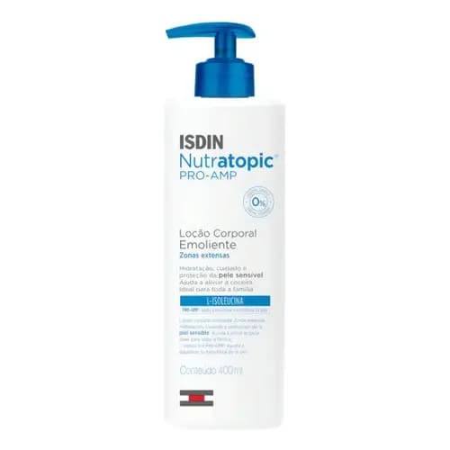 Loção Corporal Emoliente Isdin Nutratopic Pro-amp - 400ml